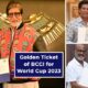 Golden Ticket of BCCI